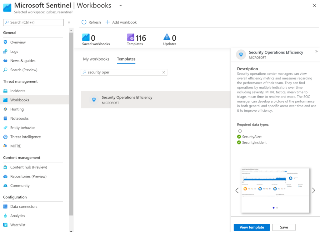 Search for a workbook